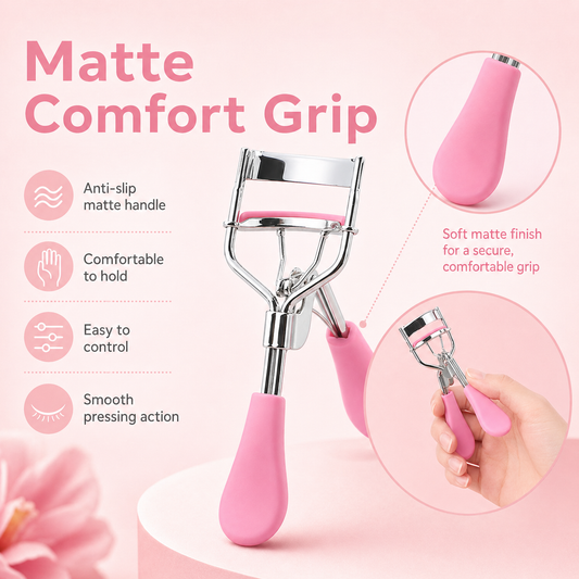Pink Matte Eyelash Curler