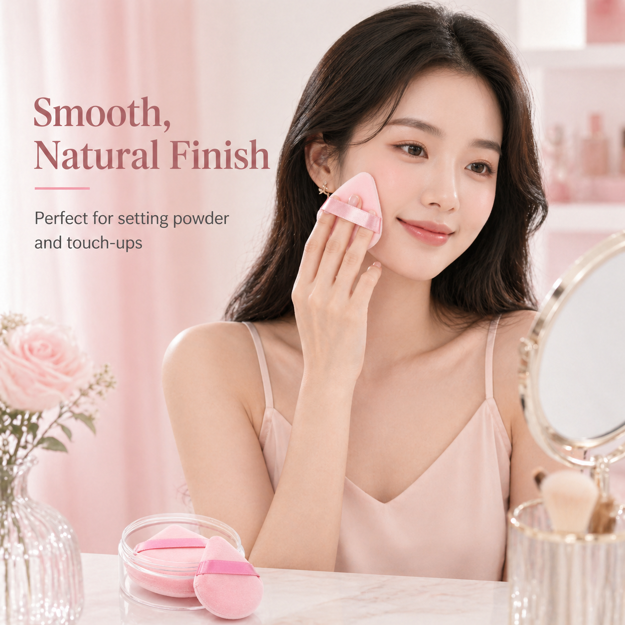 2-in-1 Pink Eyelash Curler