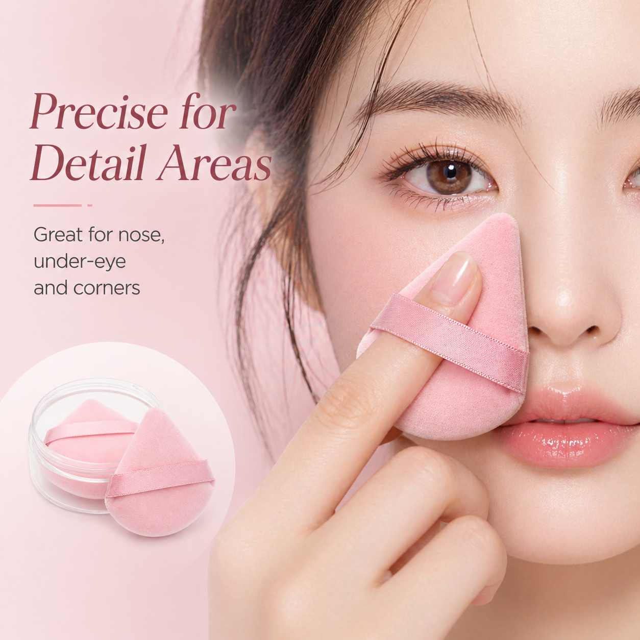 2-in-1 Pink Eyelash Curler