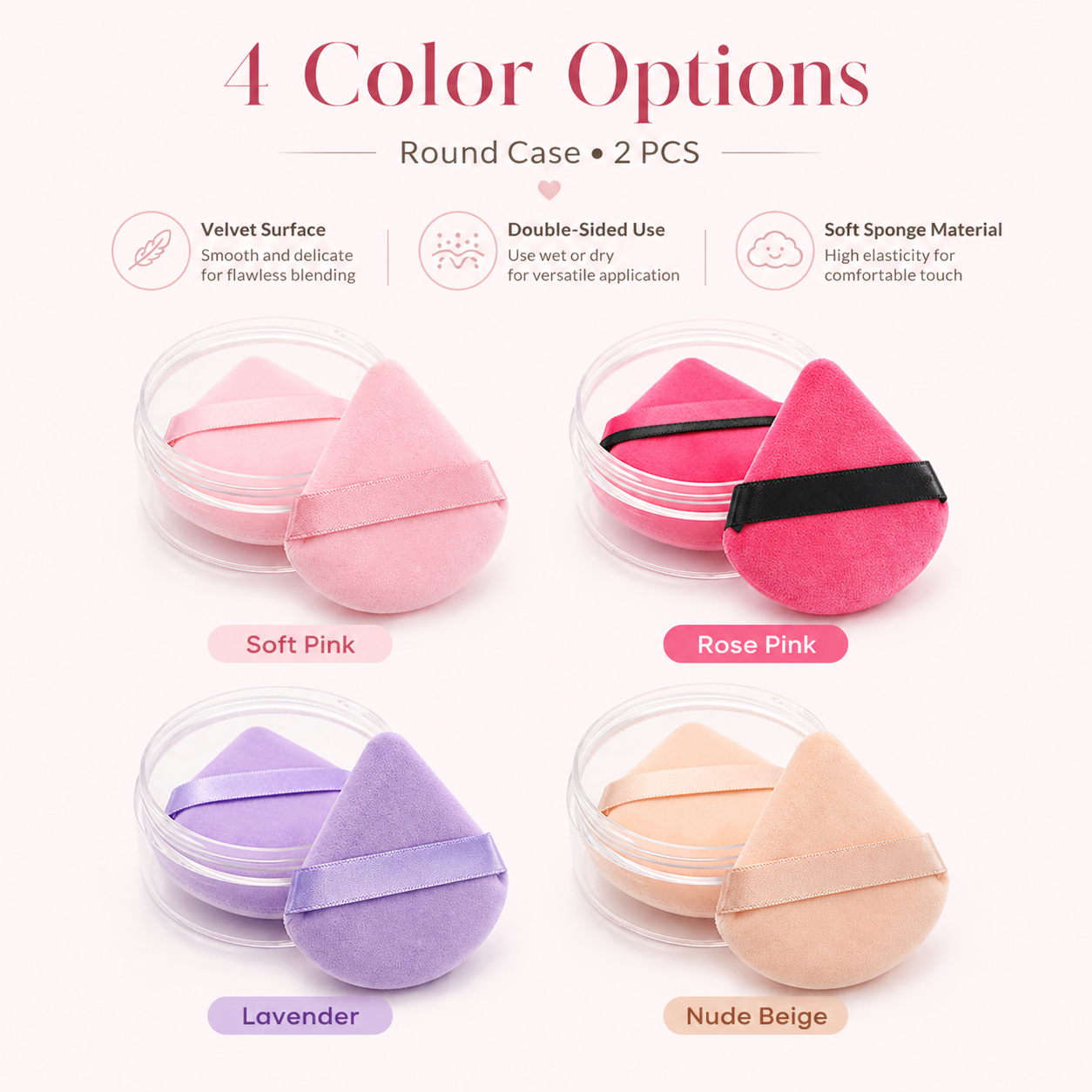 2-in-1 Pink Eyelash Curler