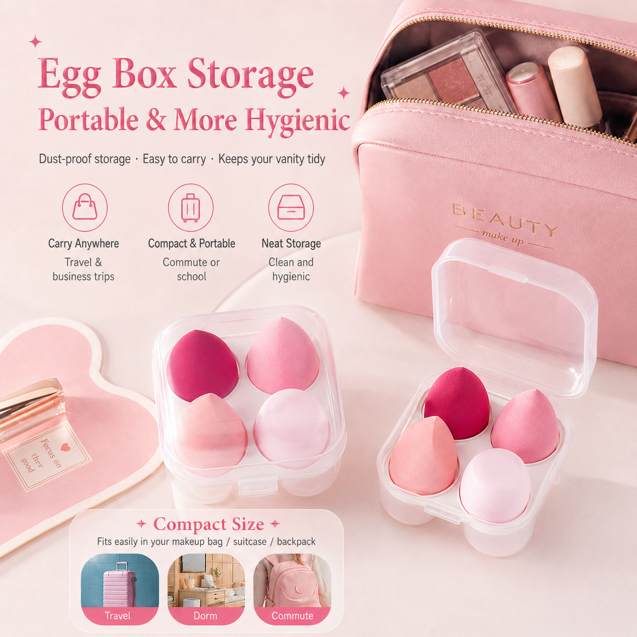 4PCS Ultra Soft Makeup Sponge