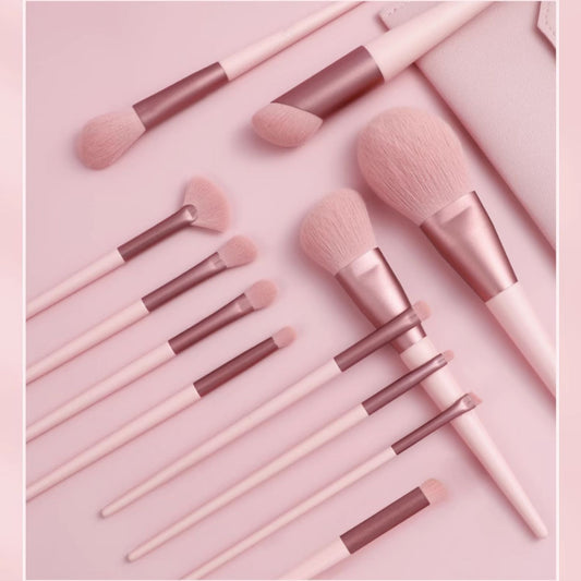 12PCS Soft Bristles Makeup Brush Set